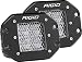 Rigid Industries 212513 D-Series Pro, 3 Inch, Flood Diffused Beam, Flush Mount, LED Light, Pair Universal, 2 Pack