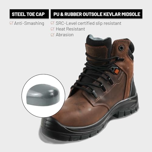 ANDANDA Flyther High Top Waterproof Safety Boots3