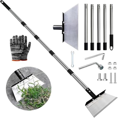 Reinigungsschaufel mit Stiel 200 cm, Multifunktionaler...