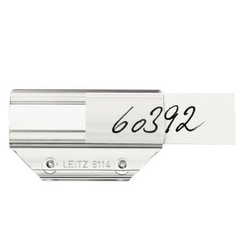 Preisvergleich Produktbild Esselte Leitz Vollsichtreiter, 60 mm, 4-zeilig, PVC, transparent