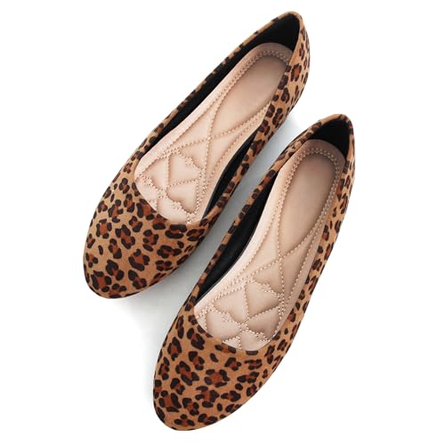Image of SAILING LU Casual Shoes for Women Dressy Ballet Flats | Comfort Fit, Work Shoes,Casual for Women, Slip-Ons Loafers