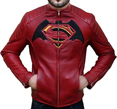 FAUX LEATHER SHIELD JACKET BATMAN 