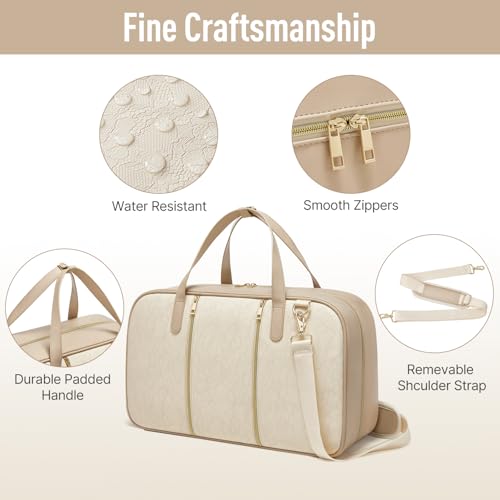 Duffle Bag for Travel,40L Weekender Bags for Women with Toiletry,Carry On Overnight Gym Bags for Women Personal Item Travel4