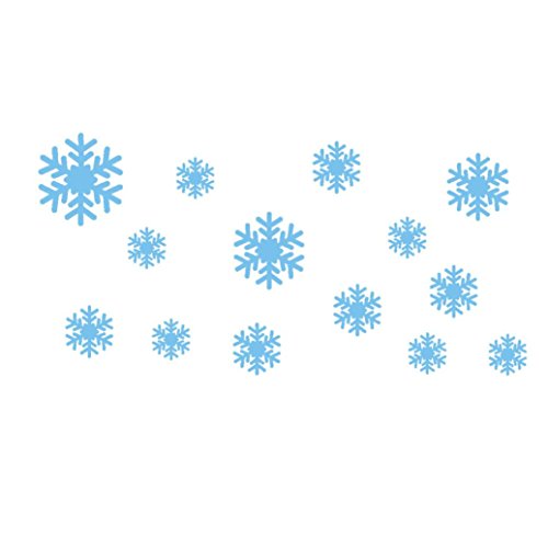 Comparativas de Espejos geométricos disponible en línea para comprar. 34 1pcs vinilo extraíble Diseño de moda Frozen Copos de nieve Art – Adhesivo decorativo para pared woaills, Asiatico, Azul, 1