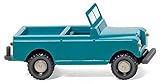 Material: Kunststoff Wiking 092301 - Land Rover helltürkis/cremebeige (1:160, N-Spur)