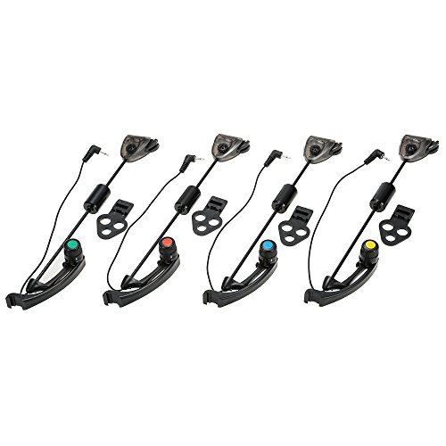 Pendelbissanzeiger Lixada Set mit LED für Angler