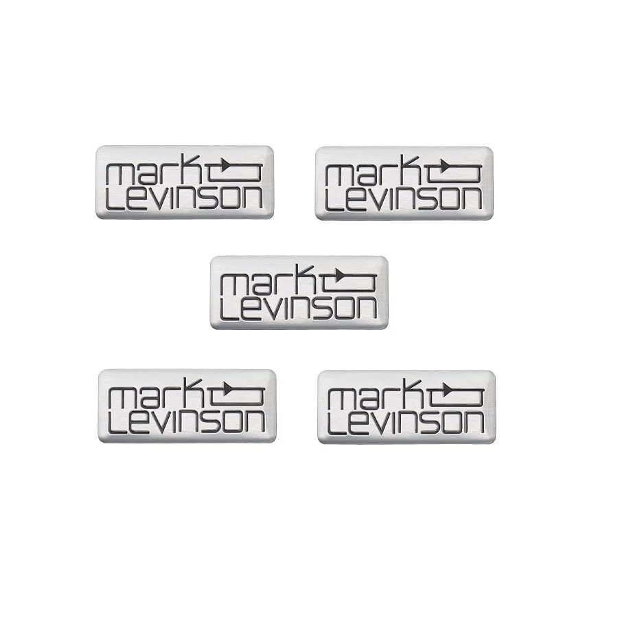 Amazon | スピーカー エンブレム アルミ バッジ マークレビンソン mark