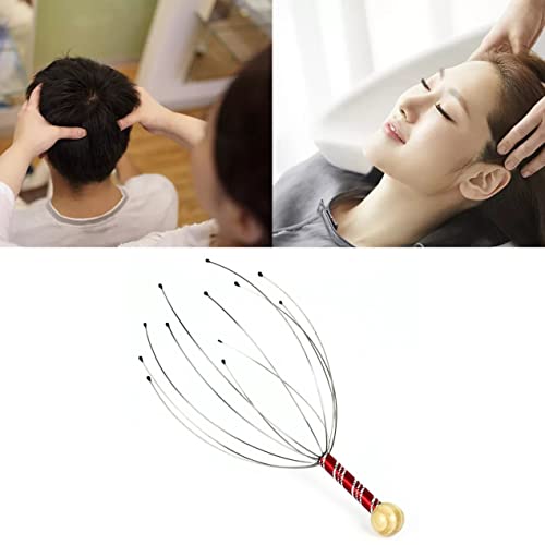 Massageador 1 Pc Cabeça de Polvo Massageador Cabeça Agarre Estimule a Circulação Corporal Alivie o S