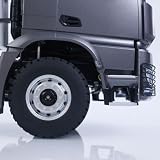 Wheelfun camion benne radiocommandé gris avec vis de levage photo 6