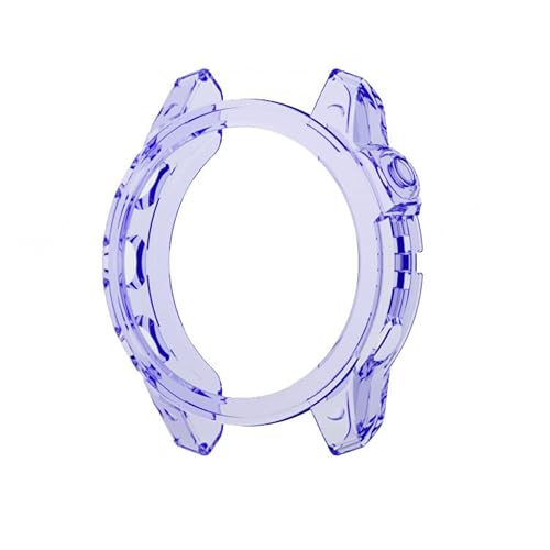 TRIPLE RIVER�EFor Garmin fenix 7X �P�[�X �J�o�[ �N���A�P�[�X �ی�P�[�X �\�t�g TPU �N���A �v���e�N�^�[ �ϏՌ� ���^ �y�� �\�t�g�P�[�X For �K�[�~��(�N���A�u���[)
