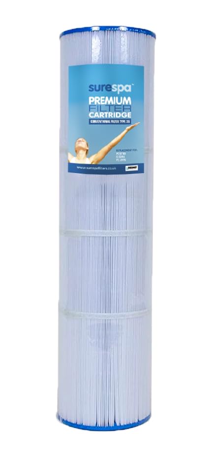 Surespa Hot Tub Filter - Replaces Unicel C-5396, Pleatco PCST80, Filbur FC-2975, SC791, Darlly 51002, Magnum CS100, Coast Spas Hot Tub Filter Type 36 (Conventional)