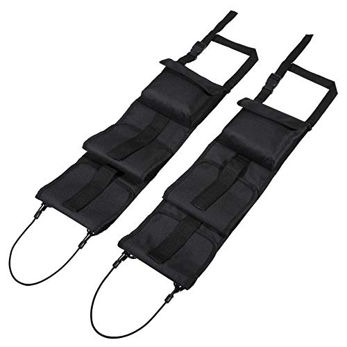 HUNTVP Car Seat Back Gun Rack Automotive Gun Racks Gun Sling Bag Organizer for Rifle Hunting