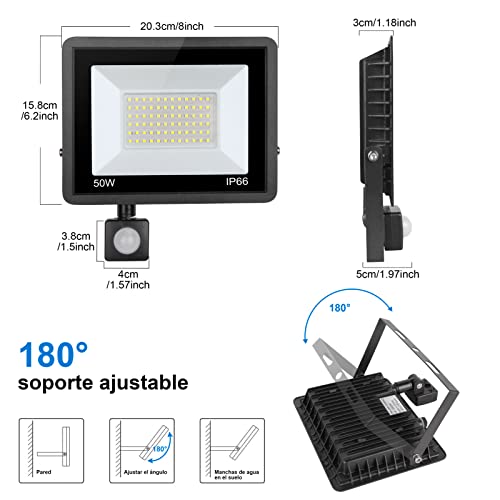 Reflector LED con sensor de movimiento 17 Imagen adicional