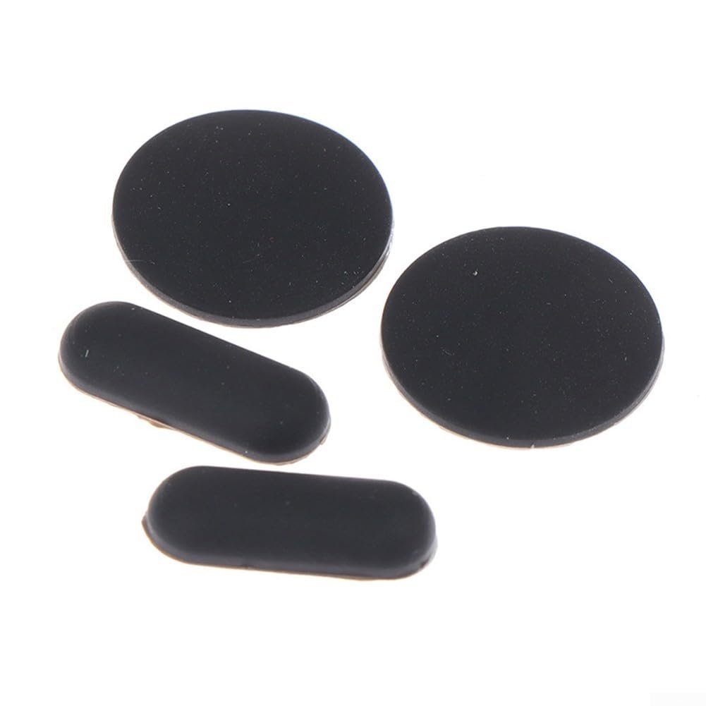 Set di piedini in gomma per HP EliteBook 840/745/820/725/850/755 G3 G4, colore nero, confezione da 4