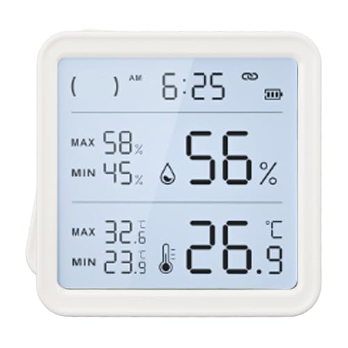 Thermomètre numérique WiFi avec alertes d'humidité pour pépinière