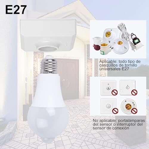 El mejor review de Focos Sobrepuestos con sensor de movimiento que Puedes comprar On-line. 3 Imagen adicional