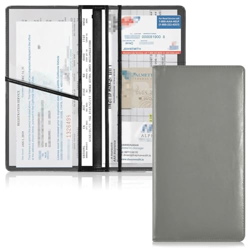 Organizador de Documentos para Auto Gris miniatura 2
