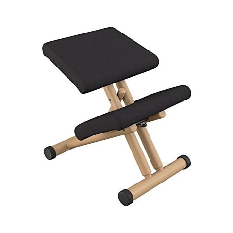 Varier Multi, Wood, Natural Lacquered Wood, Black Cover
