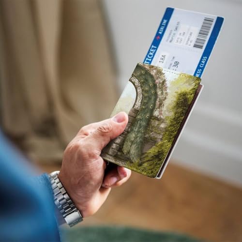 Protégez vos documents de voyage avec l'étui passeport cuir cheval 20cm - 4