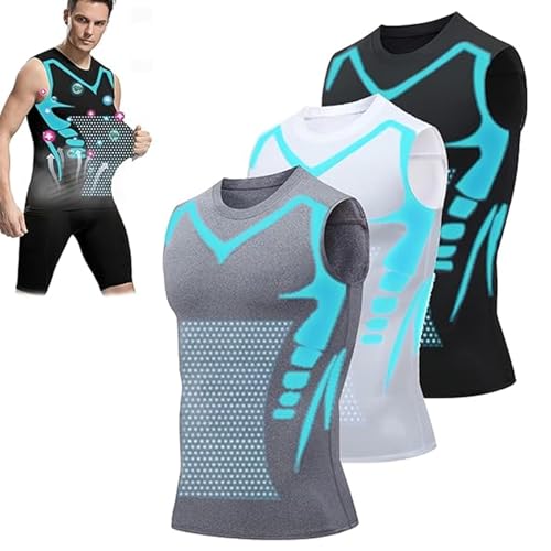 Jeeeun 2025 New Version Ionic Shaping Sleeveless Shirt for Men