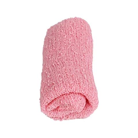 SOIMISS Newborn Photography Wrap Cotton Wrap Blanket Stretch Baby Shower Swaddle Newborn Photo Shoot Outfits for Boys Girls Photography Shoot Pink Cover