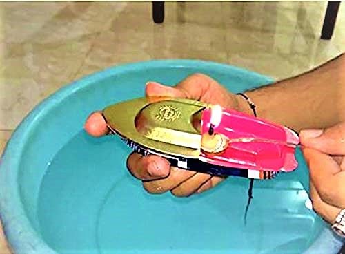 MOOLYAVAAN Products New Cassic Water Put Put Steam Toy Metal Boat Indian Festival Janmashtami Dussehra Boat Nau (Pack of 10) 2