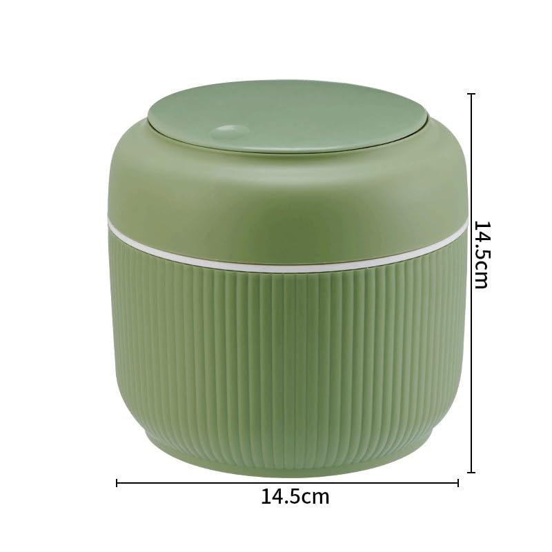 Cubo de basura para el hogar pequeño ideal para mesita de noche 2