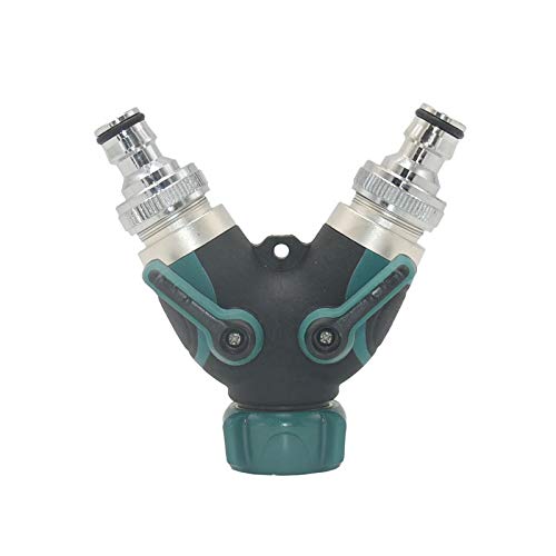 Adaptador de tubería de válvula de riego de grúa en metal resistente de 3/4 8