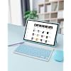 2 in 1 Tablet with Keyboard Case Mouse Stylus, 10 inch Tablet Android 15 Tablets PC, 8GB RAM+32GB ROM Support 1TB Expandable, 6000mAh Battery IPS 10.1 Tab 2MP+8MP Dual Camera WiFi-6 Bluetooth Tableta