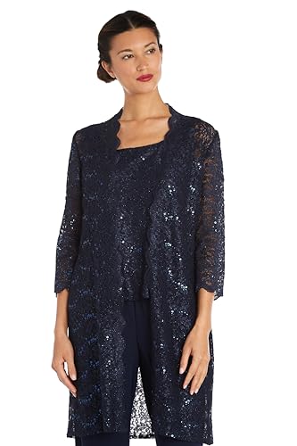 Image of R&M Richards Women's Elegance De Nuit Pant Set