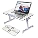 Produktbild Laptop Bett Tablett Tisch, Laptoptisch fürs Bett Sofa höhenverstellbar faltbar Lepdesks Laptopständer Betttisch Frühstücktisch Notebookständer Pflegetisch Notebook Tisch Couch Laptop Tablett Ständer