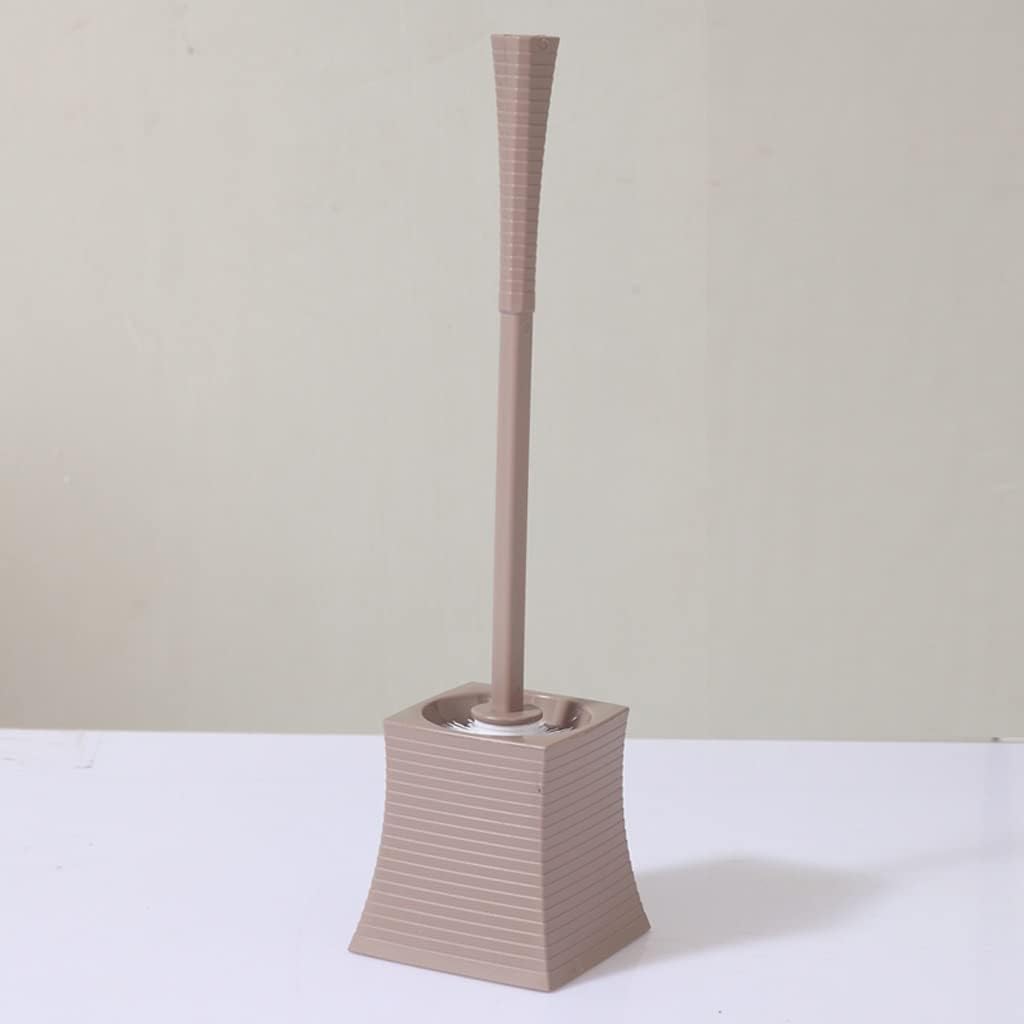 Toilet Brush Holder Toilet Brush Holder Household Floor-standing Toilet Cleaning Brush Bathroom Long Handle Cleaning Brushs 360° No Dead Angle Toilet Bowl Brush Set Toilet Brush Holders(C)
