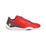 Kids Boys Scuderia Ferrari R-Cat Machina Lace Up Sneakers Shoes Casual - Red