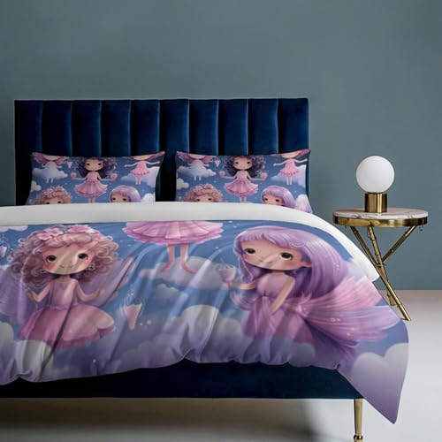 Juego de ropa de cama con cremallera práctica y microfibra antiarrugas 8