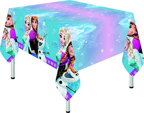 Procos 86884 - tafelkleed Frozen Northern Lights, afmeting 120 x 180 cm, Anna, Elsa, Olaf, feestdecoratie… - Image 5