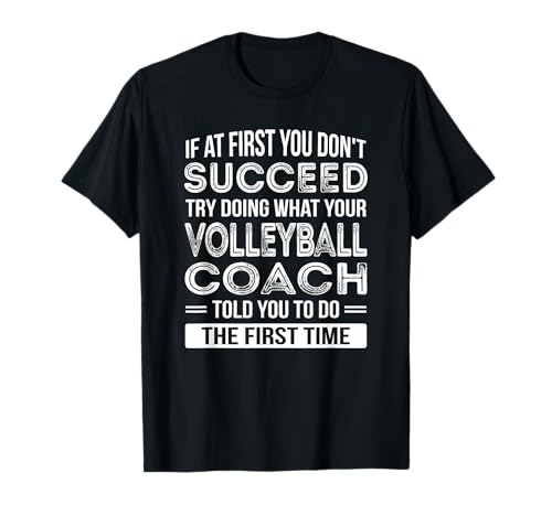 Volleyball Coach Gift Funny Thank You Gift T-Shirt
