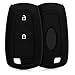 Produktbild kwmobile Autoschlüssel Silikon Hülle kompatibel mit Ford 2-Tasten Autoschlüssel Keyless Go - Schlüsselhülle in Schwarz