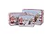 Christmas rectangle cookie tins Set of 3 - Decorative Cookie Gift Tins, Extra Thick Steel - Large, Medium and Small Sizes (rec chris)