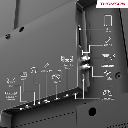 Thomson 43 Zoll (109cm) 4K Ultra HD Smart Google TV – Bild 4