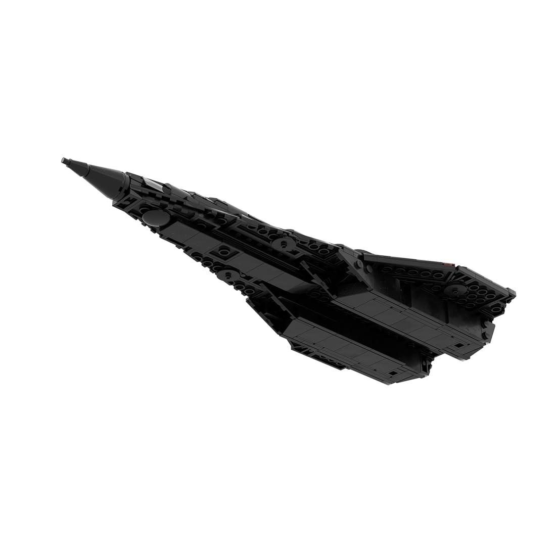 Concept Machine SR-72 Dark Star Aufklärungsflugzeug Klemmbaustein 529 Teile | Detailgetreues Militärflugzeug Modell Bausatz, Kampfjet Militärmodell für Display, Geschenk für Erwachsenen 16+