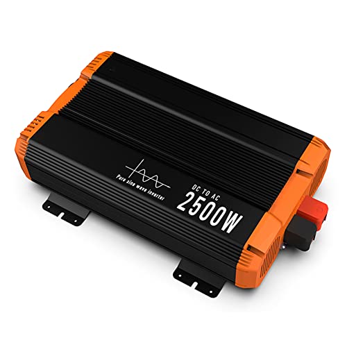 Inversor De Onda Sinusoidal Pura De Energía Solar De 2500 Vatios, Convertidor De Cc 12 V 24 V A Ca 220 V, Inversor De Coche De Onda Sinusoidal Modificada Con Pantalla Lcd, Inversor De Batería De Inversor De Onda Sinusoidal Pura De Energía Solar De 2500 Vatios, Convertidor De Cc 12 V 24 V A Ca 220 V, Inversor De Coche De Onda Sinusoidal Modificada Con Pantalla Lcd, Inversor De Batería De