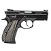 Guuun G10 Grips for CZ75 Compact OPS Texture fit CZ P-01 PCR CZ85 Compact Gray