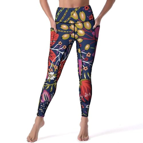 Legging femmes taille haute anti-glisse pour pantalon de sport yoga fitness gym taille S