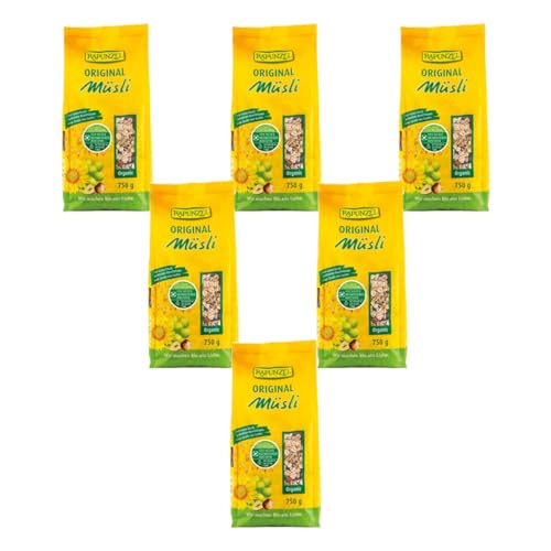 Rapunzel - Original Müsli - 0,75 kg - 6er Pack