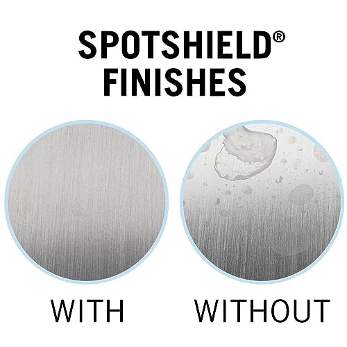 Delta Leland Brushed Nickel Kitchen Faucet with Pull Down Sprayer, Traditional Single Hole Kitchen Sink Faucet, Single Handle, SpotShield Stainless 9178-SP-DST - image 5