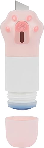 JoyChoi Sello de privacidad con lindo cortador de caja retráctil - fluido de corrección de papel térmico de 0.3 fl oz (1 unidad)