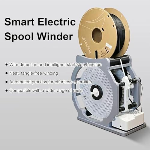 Rebobinador automático de filamento 3D eléctrico para evitar atascos e impresiones fallidas 2