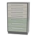 Greene Manufacturing, Inc. DTT-4224-0430-50 Duratech Tall Storage Tall Storage - 42"W x 24"D x 50"H Variable Seven Drawer