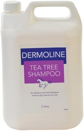 Dermoline Tea Tree Shampoo (choose between sizes 500ml, 1 litre and 5 litres)- antibacterial shampoo to cleannse and care for the coat.