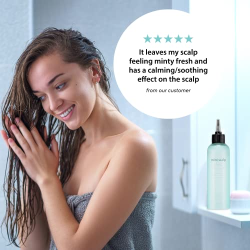 A'PIEU Mint Hair Vinegar Rinse 6.76 fl oz â Korean Scalp Refresher with 3-Mint Complex - Image 7